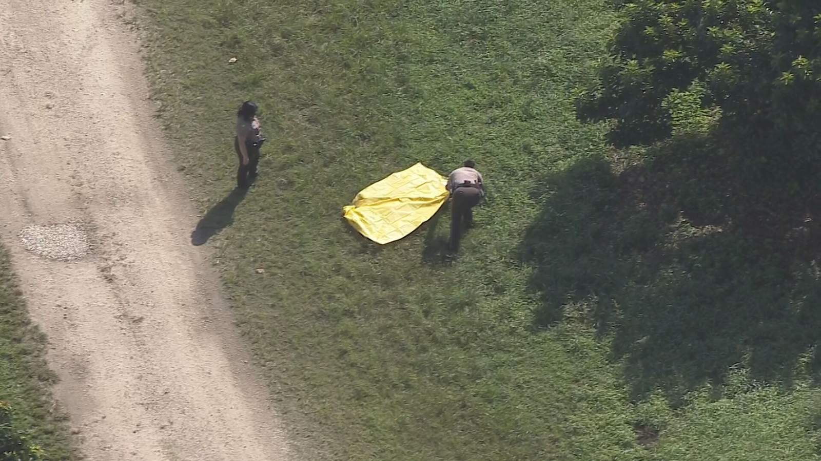 Detectives investigate how a person's body turned up on Monday in an agricultural field in Miami-Dade.