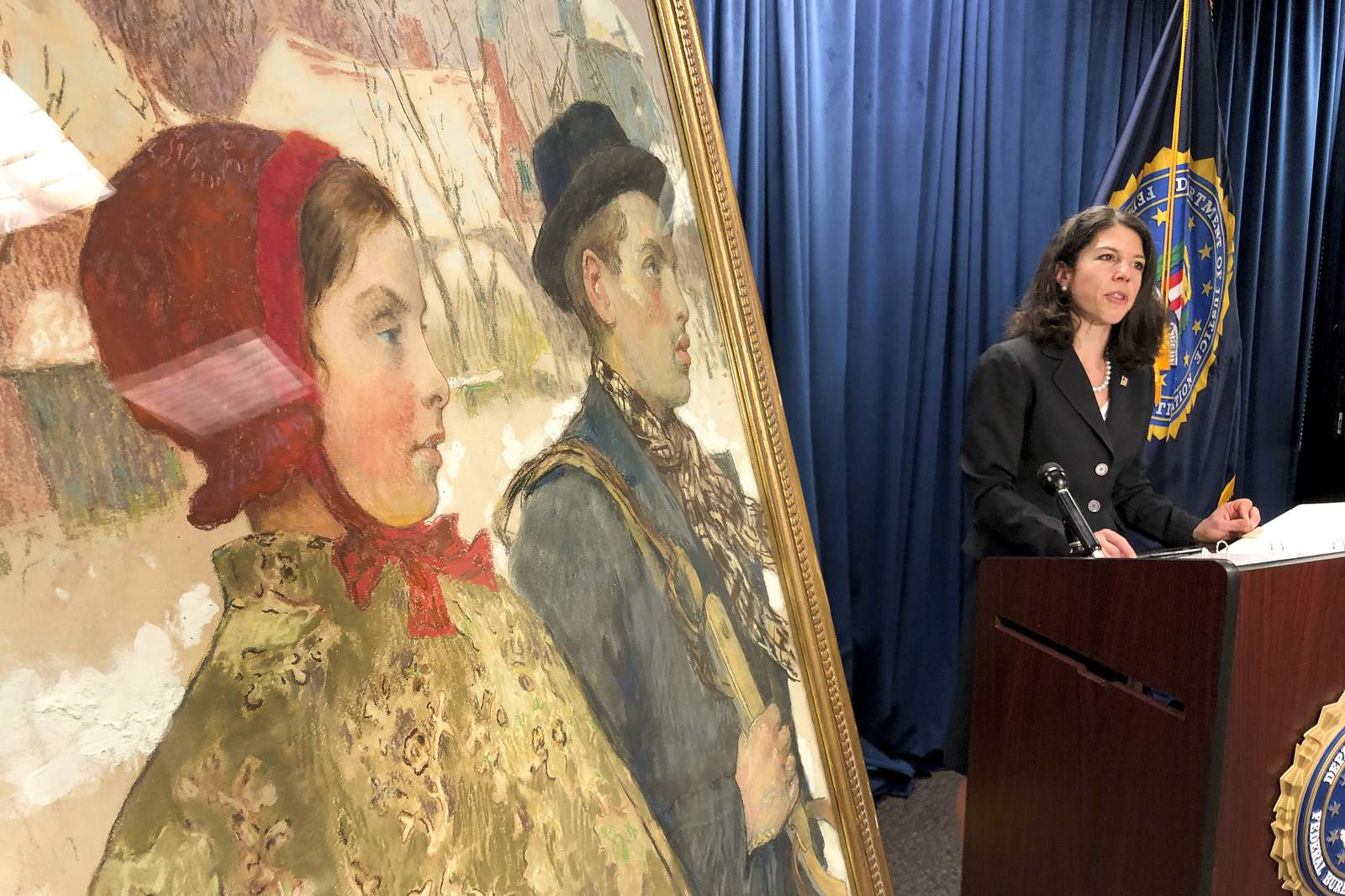 Jewish family's painting looted by Nazis in 1933 is returned