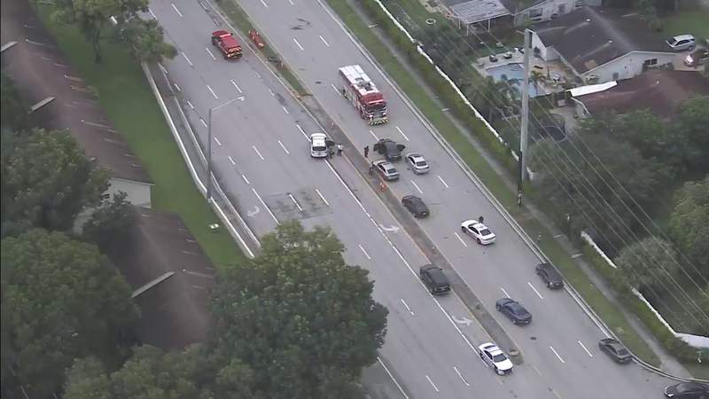 Shooting in Margate leads to police pursuit ending in crash in Fort Lauderdale