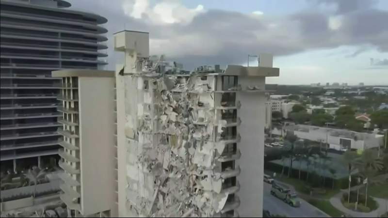 6 rescuers tested positive for coronavirus outside Surfside building collapse site 