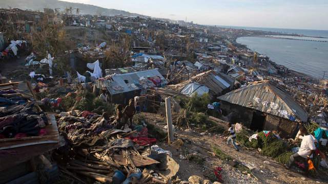 Hurricane Matthew: Photos of damage in Haiti