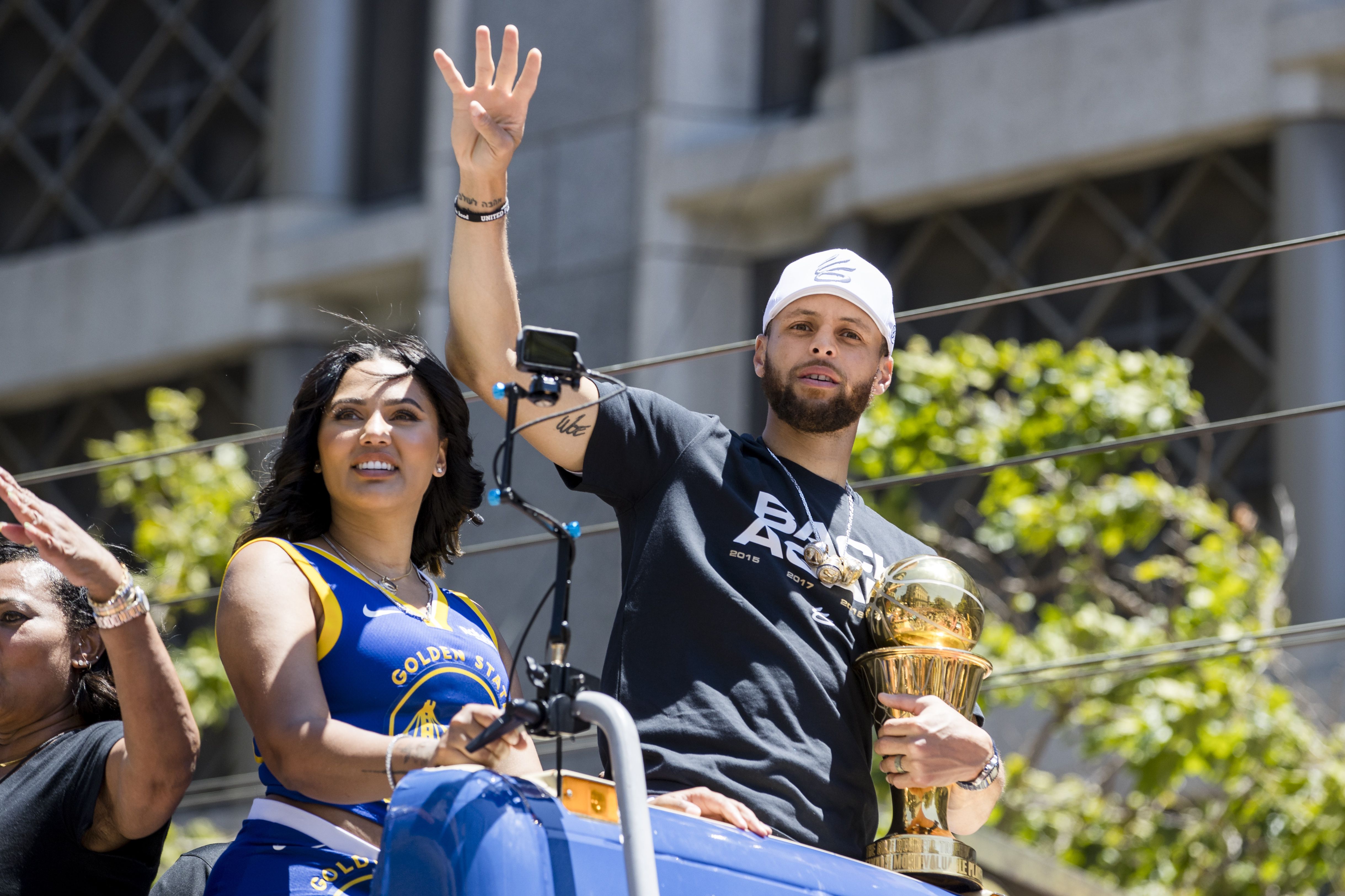 The best photos from the Warriors championship parade in San Francisco