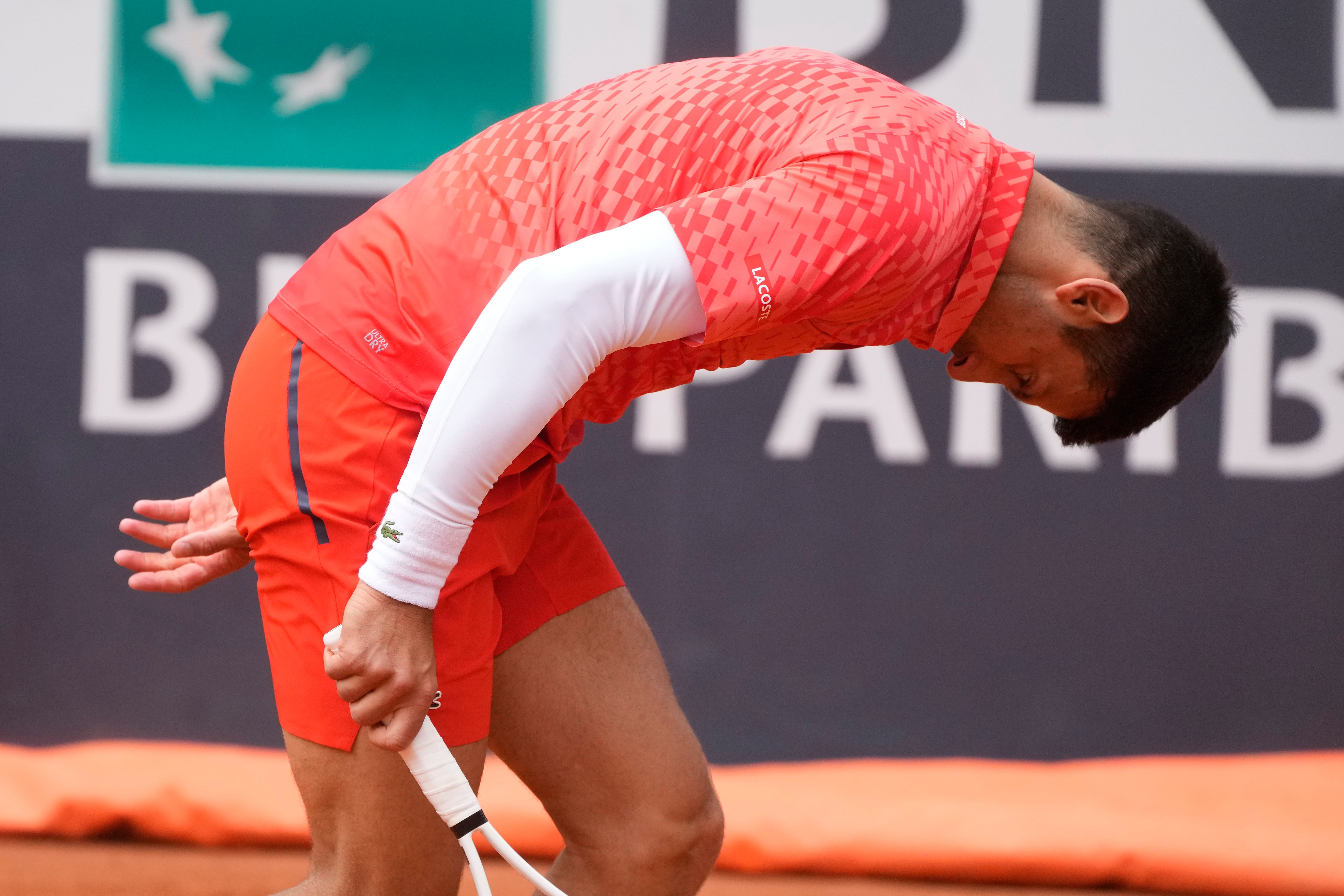 Novak Djokovic loses to Holger Rune, again, this time at Italian Open