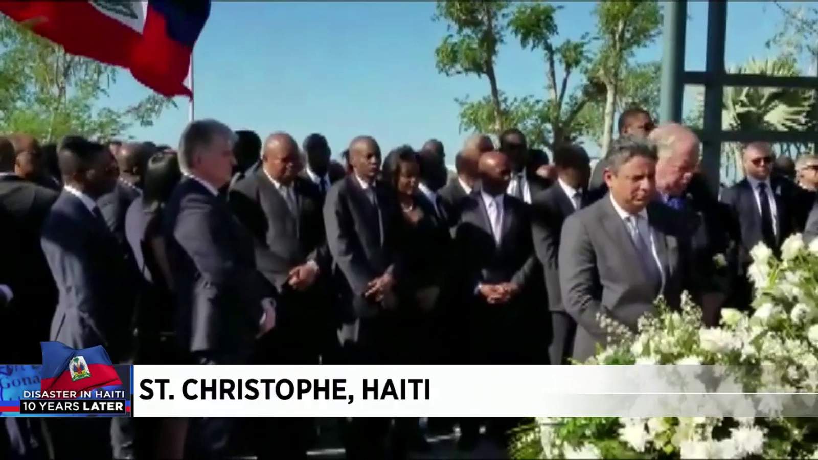 Haiti president calls for unity on 10th anniversary of earthquake