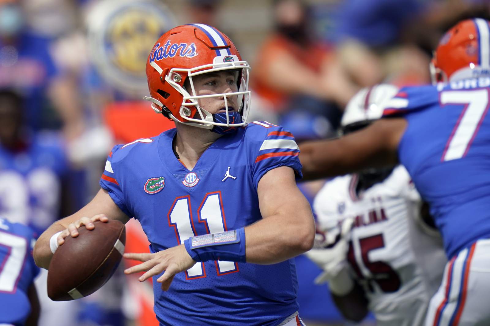 Kyle Trask leads Florida into venue that inspired his name