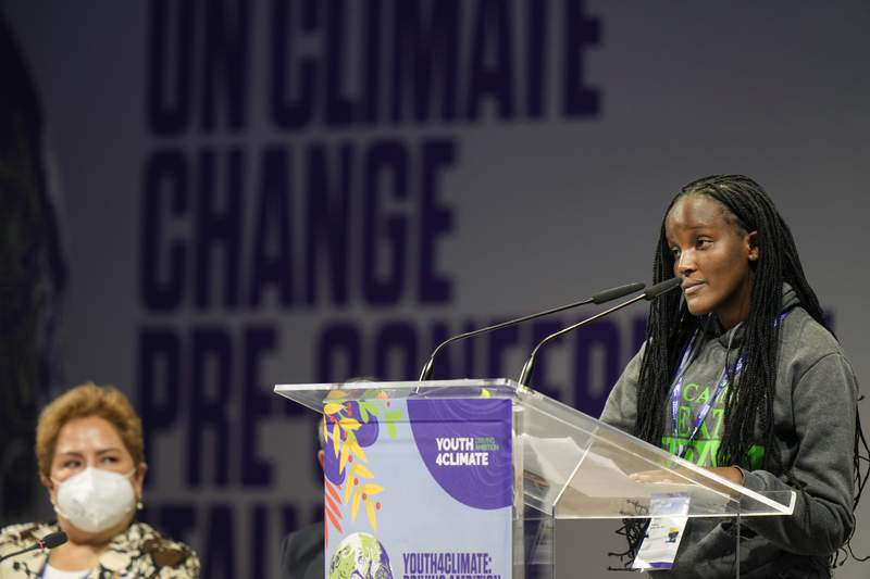 Climate activist Nakate seeks immediate action in Glasgow