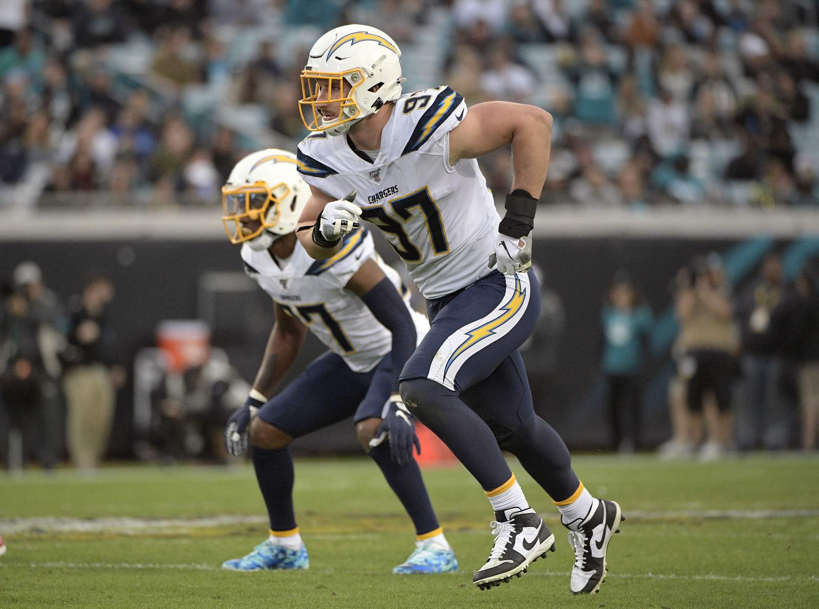 AP Sources: Bosa gets $135 million extension with Chargers