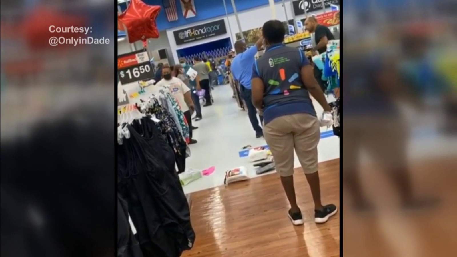 Disputes over masks caught on camera inside South Florida Walmart stores