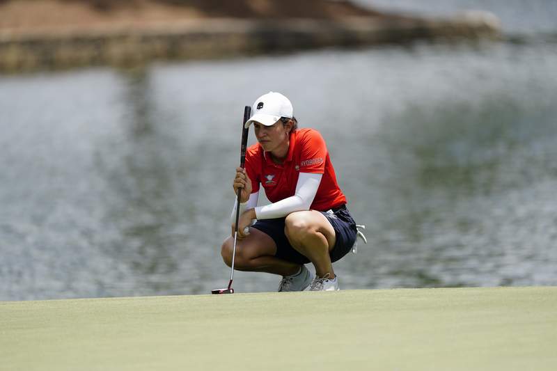 Korda, Salas pull away and share the lead in Women's PGA
