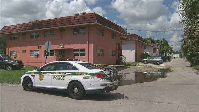 1 grazed by bullet in northeast Miami-Dade County