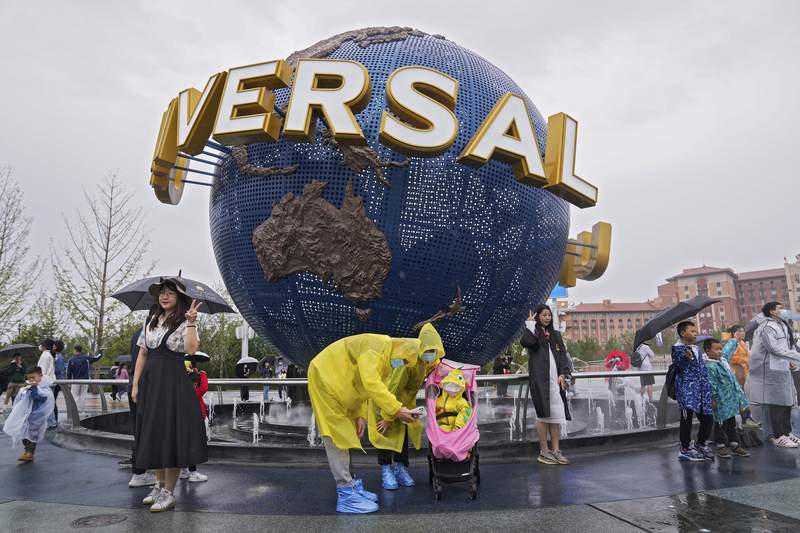 Universal Studios opens Beijing park under anti-virus curbs