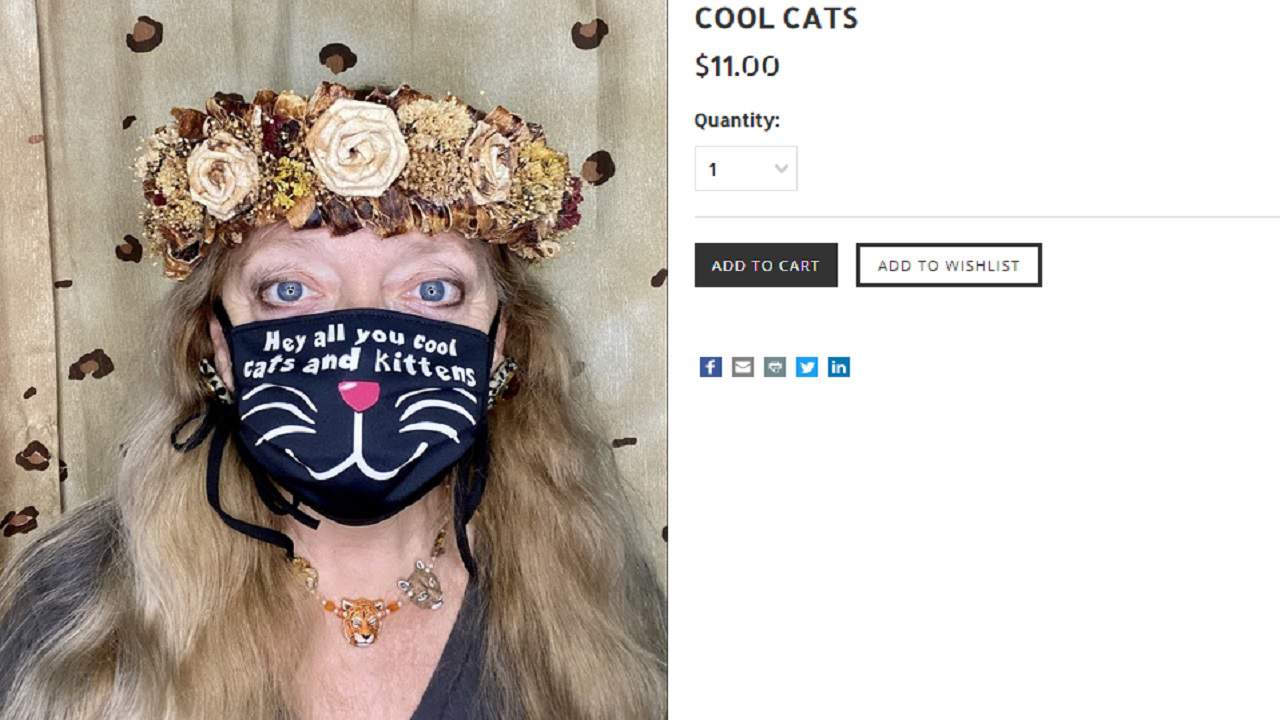 Big Cat Rescue founder now selling coronavirus masks