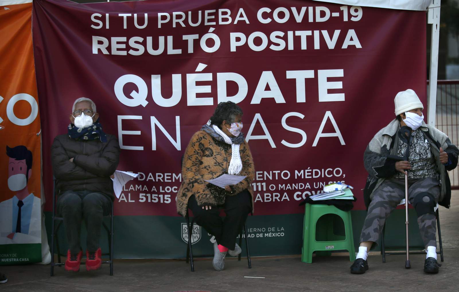 The Latest: Mexico hits new daily high for coronavirus cases