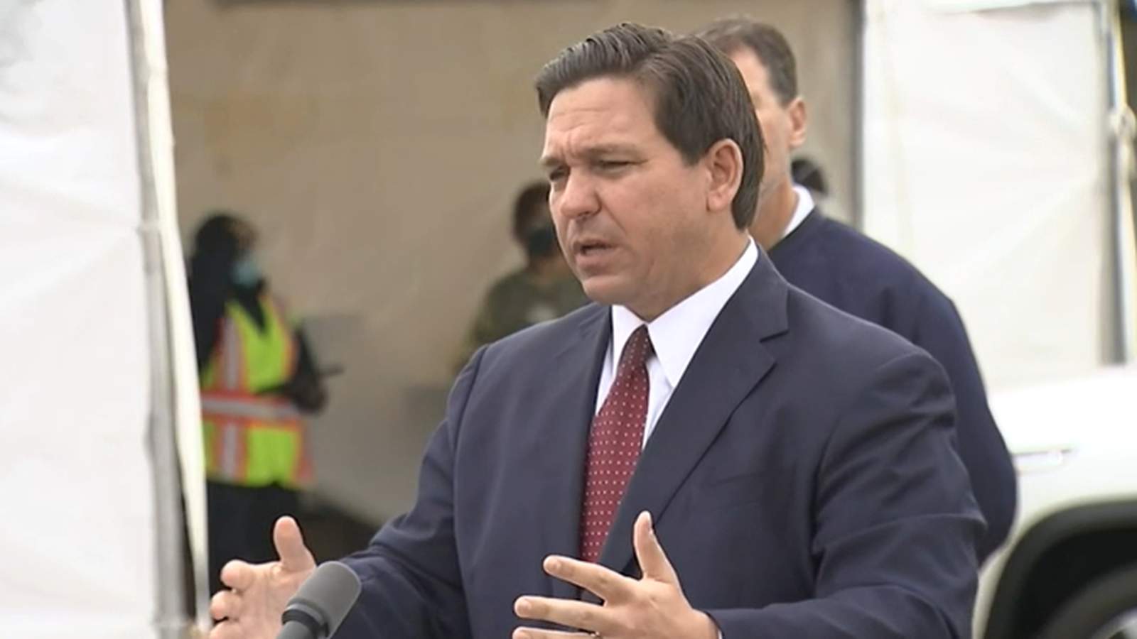 WATCH LIVE: Gov. Ron DeSantis holds news conference in St. Johns County