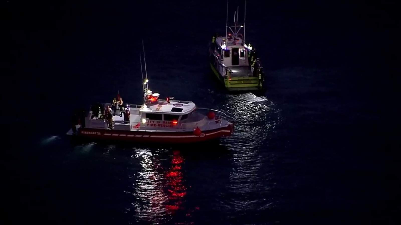 2 dead after car falls off Fisher Island Ferry into water