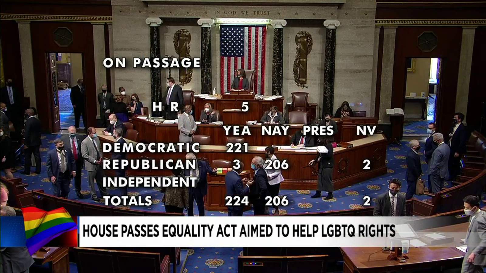 House votes to expand legal safeguards for LGBTQ people