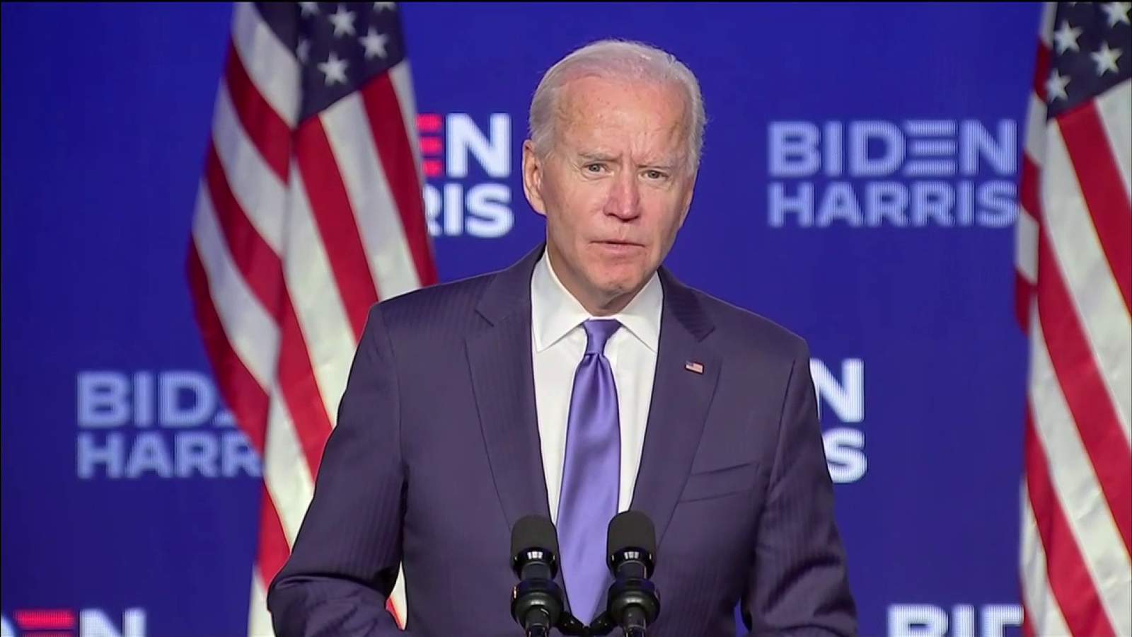 Biden: ‘We are going to win this race with a clear majority’