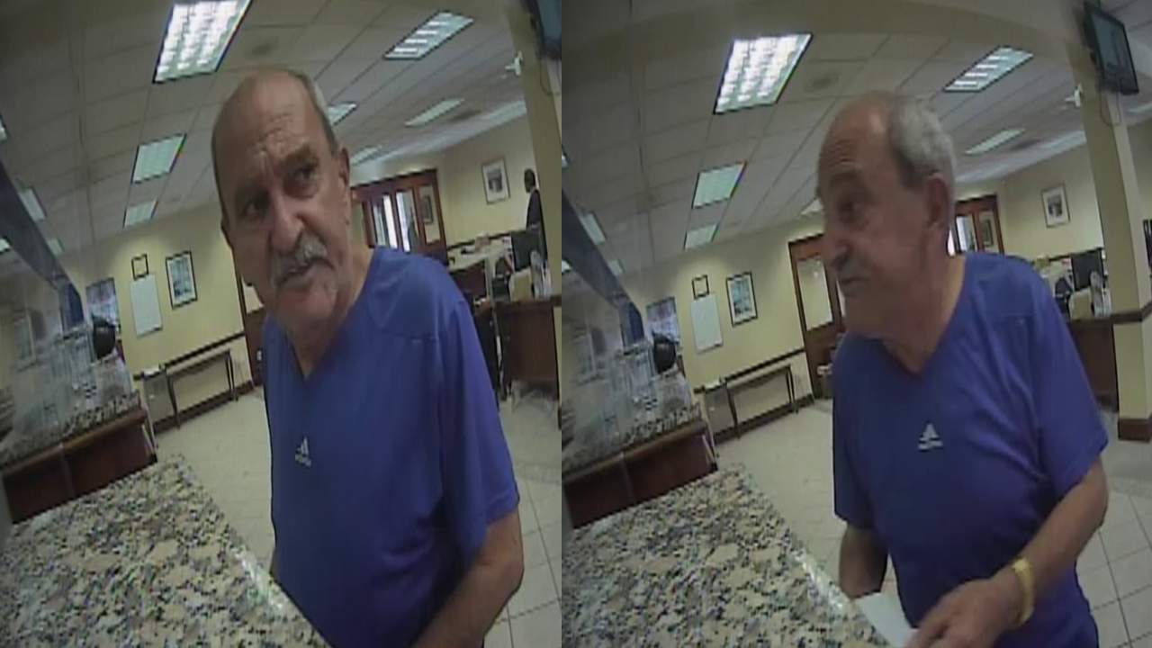 Man caught on camera robbing BB&T Bank in Miami