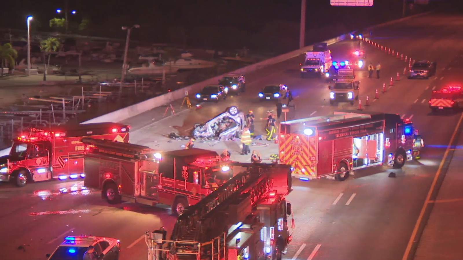 Deputies identify deceased driver in I-95 crash in Dania Beach