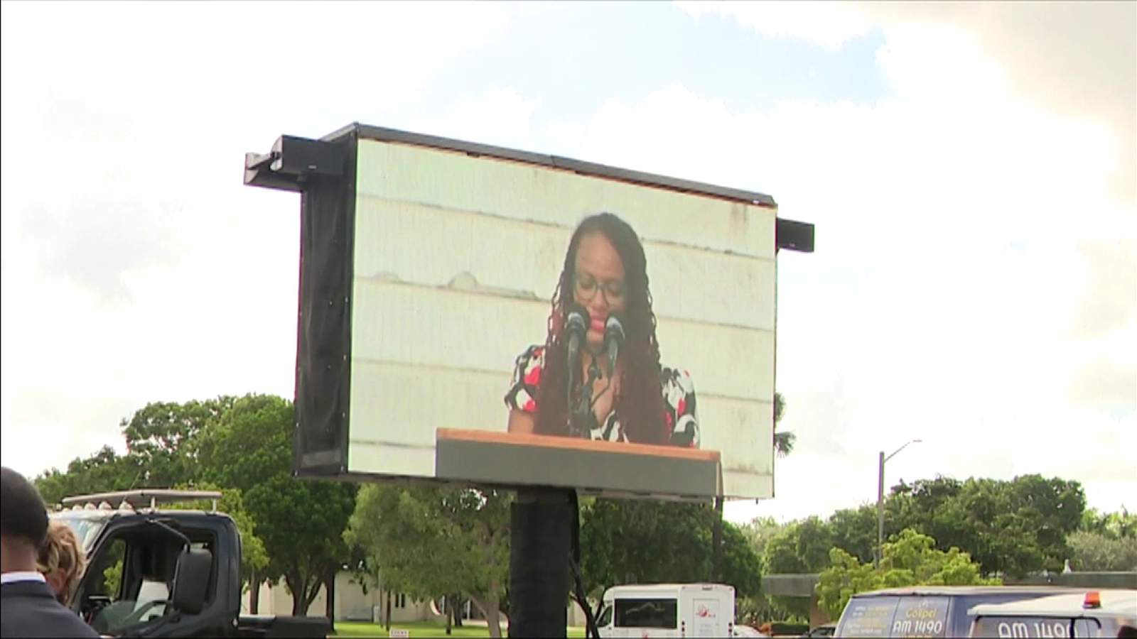 Social justice drive-in rally at FMU coincides with March on Washington