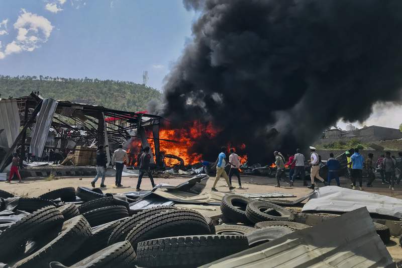 New airstrikes hit capital of Ethiopia's Tigray region