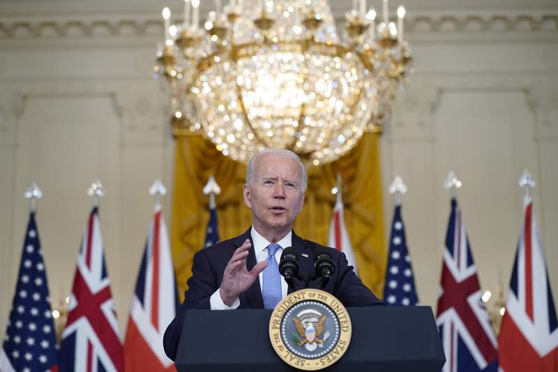 Biden announces historic new AUKUS security initiative