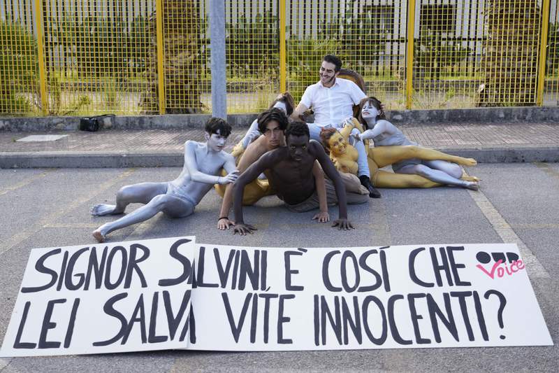 Trial opens against Italy's Salvini for blocked migrant ship