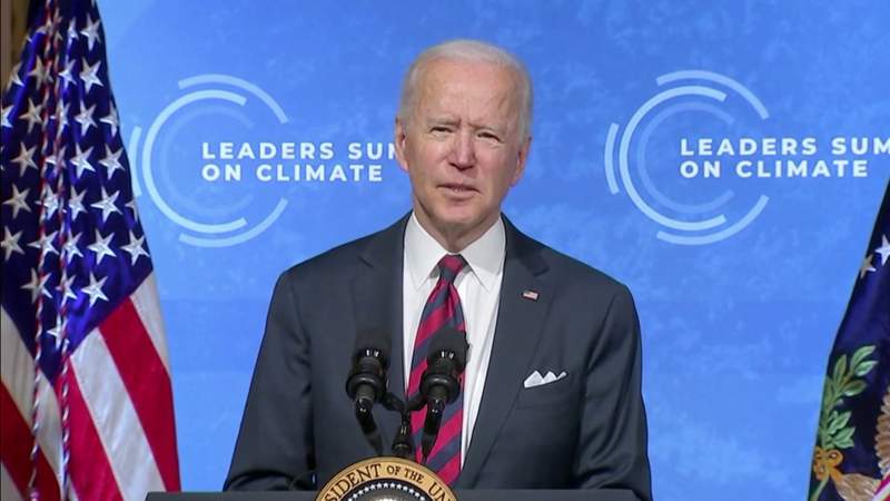 Biden pledges to cut 50% of greenhouse gas emissions by 2030