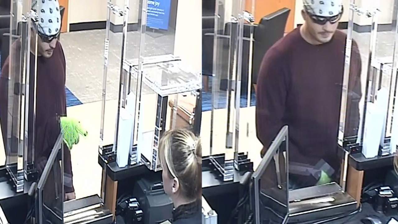 Man wearing sunglasses, bandanna robs Chase Bank in Miami Lakes, FBI says