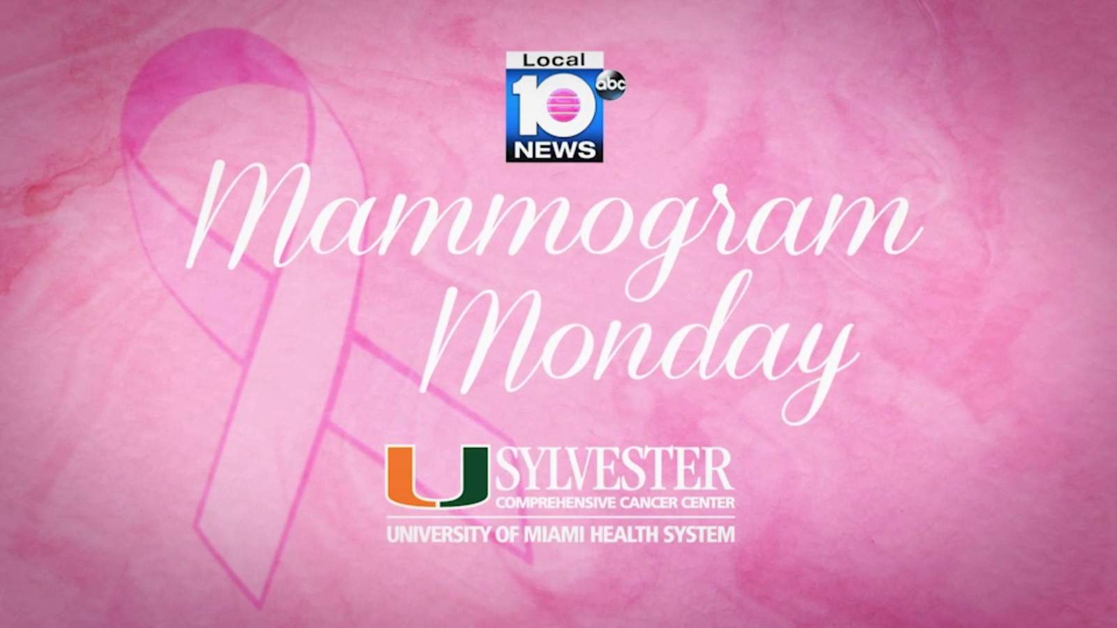 Local 10’s ‘Mammogram Monday’ airs during Breast Cancer Awareness Month