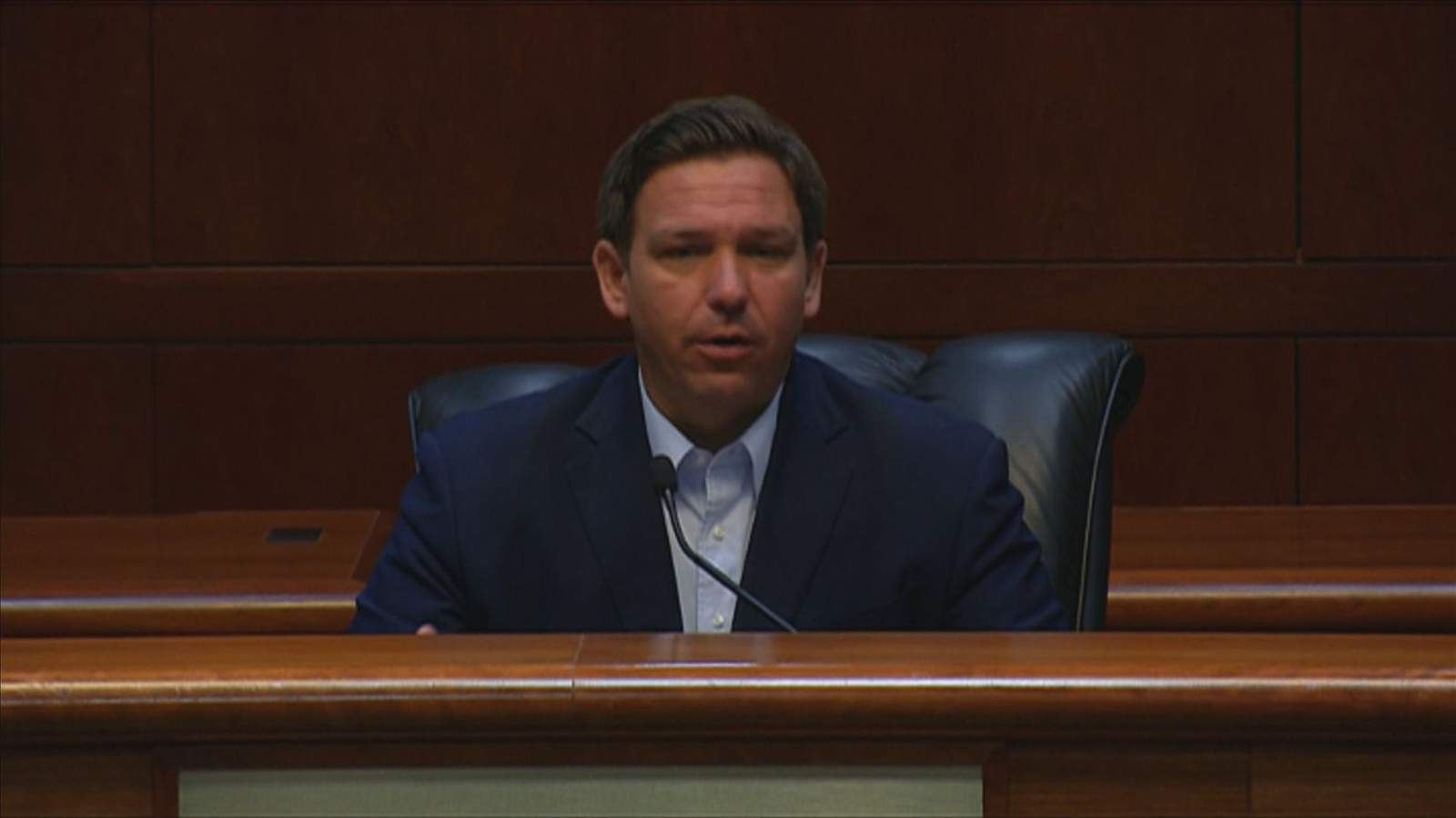 DeSantis holds news conference in Panama City