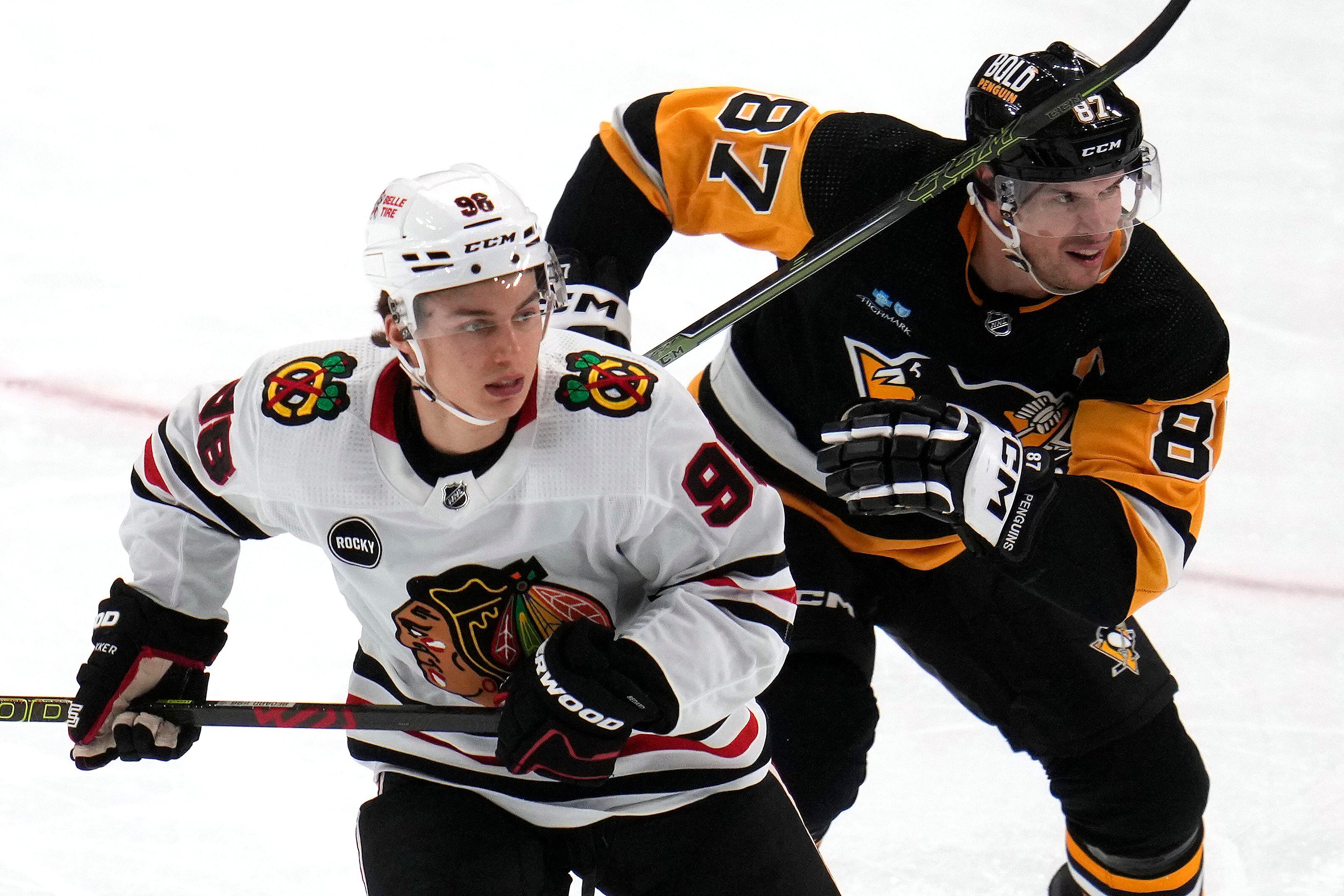 Connor Bedard picks up an assist in his NHL debut as the