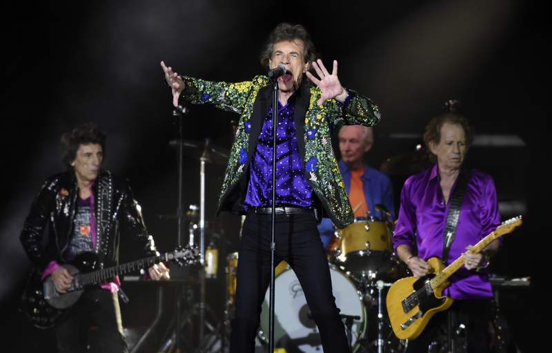 'We're back on the road!' Rolling Stones relaunch U.S. tour