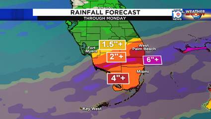 Mother S Day Washout Comes With Flood Threat In Areas Of South Florida