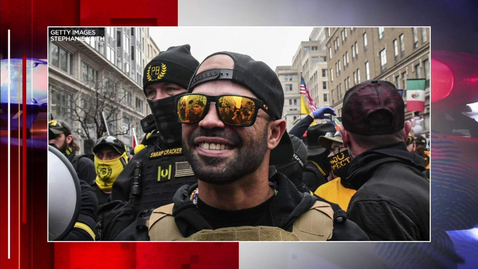 Proud Boys leader arrested, accused of burning church banner