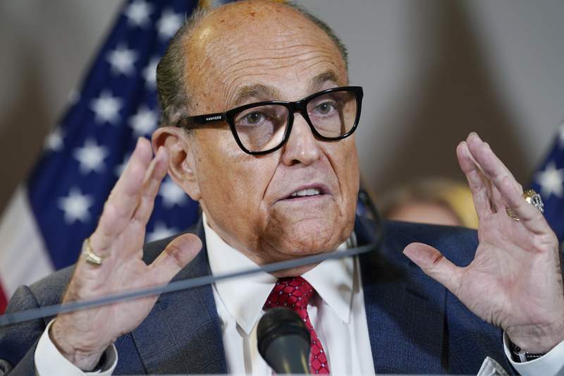 AP source: Feds execute warrant at Rudy Giuliani’s NYC home