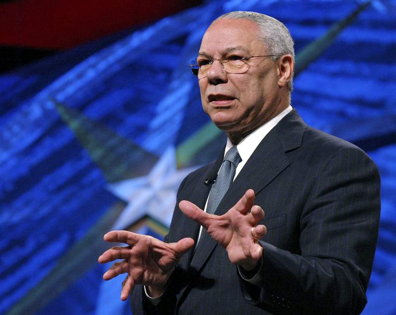 Memorial service in honor of Colin Powell set for Nov. 5