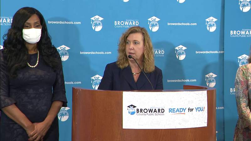 Broward superintendent says only 2 refused face mask during 1st day back to school