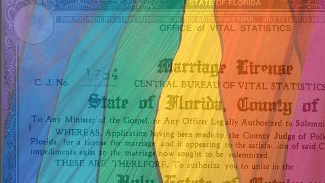 Marriage guide for same-sex couples in Florida