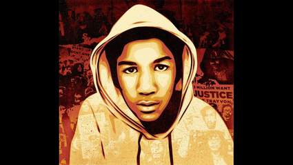 Graffiti Artist Shepard Fairey S Trayvon Martin Message Slips Into