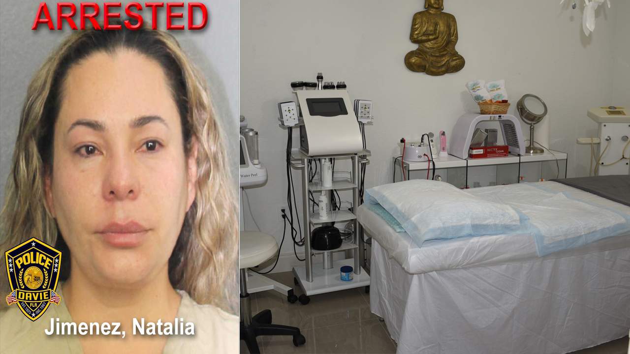 Woman accused of illegally performing cosmetic procedures at Davie home