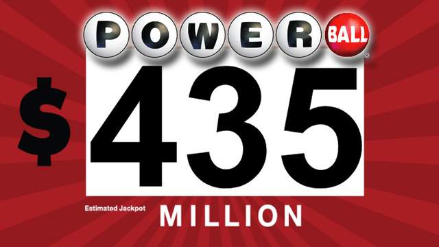 Powerball jackpot hits $435 million before Saturday's drawing