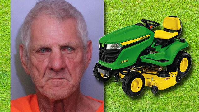 Florida Man Charged With Dui On His Lawn Mower