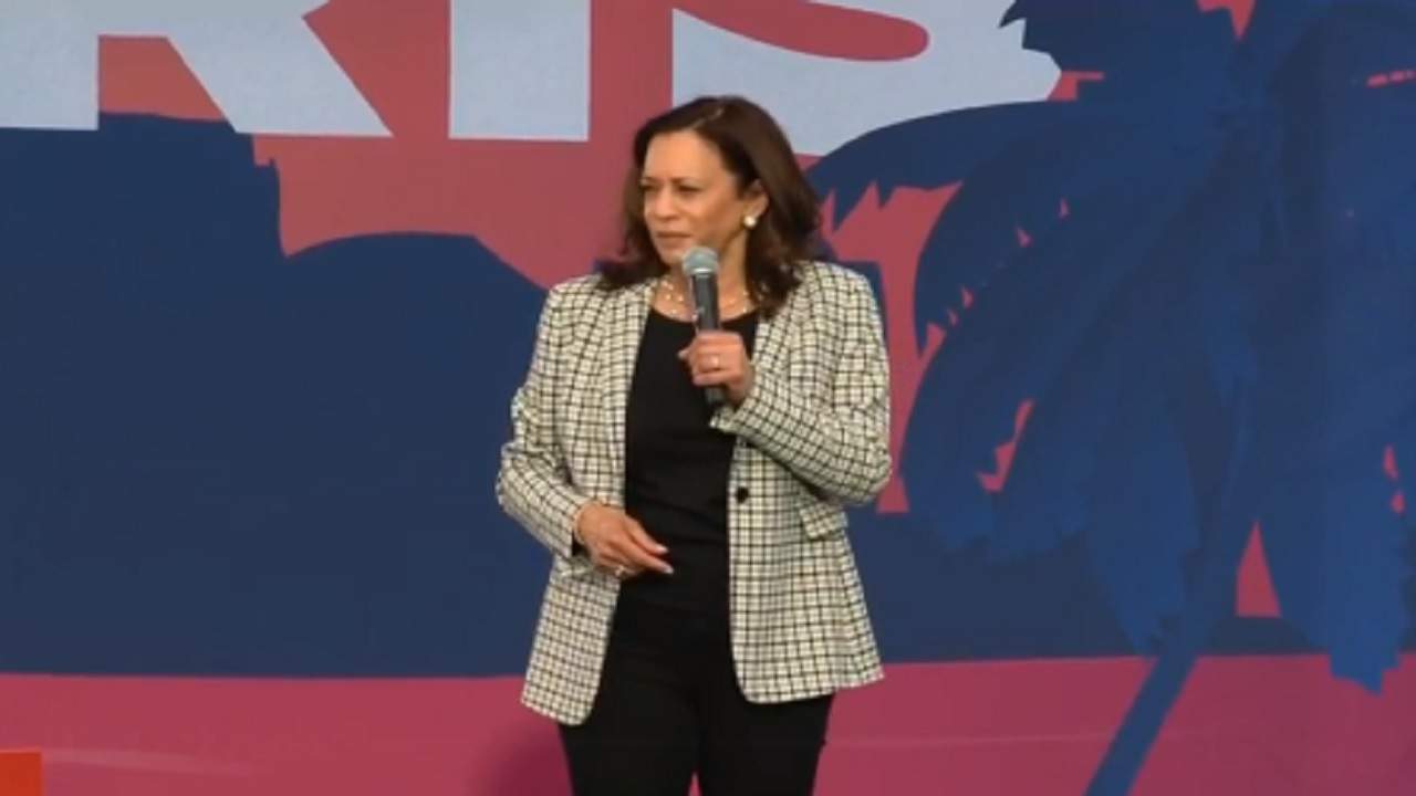 Kamala Harris holds several Get Out The Vote rallies in South Florida