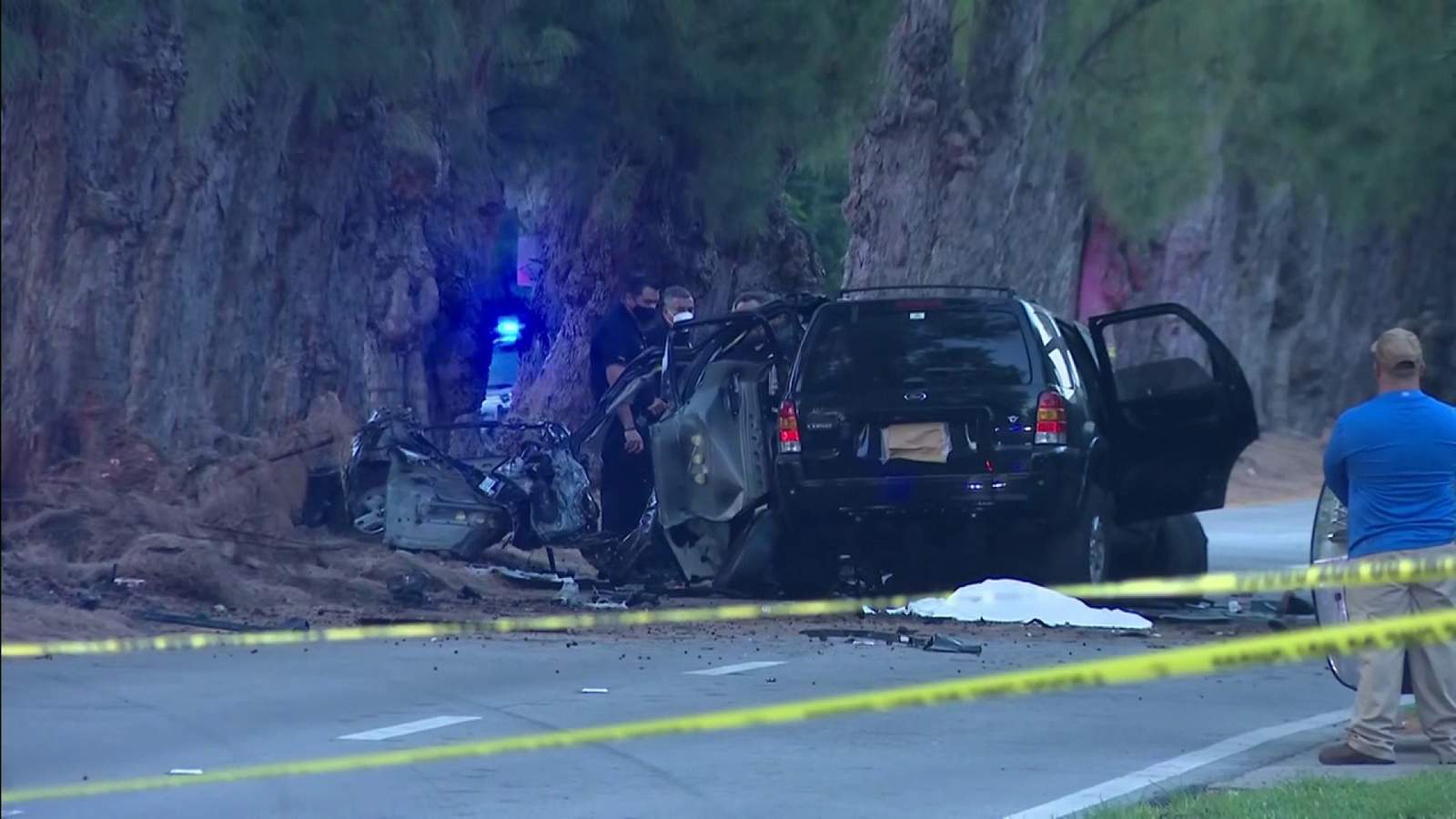 Crash in Miami Beach on Pine Tree Drive kills 2, injures 2 others