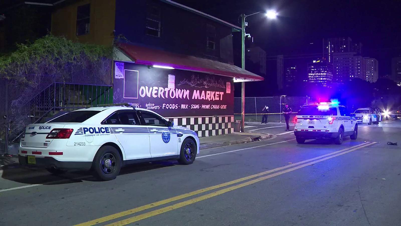 Man found shot outside Overtown Market