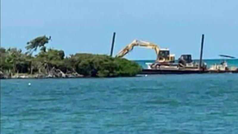 Marathon residents worry about destruction of nature in private island