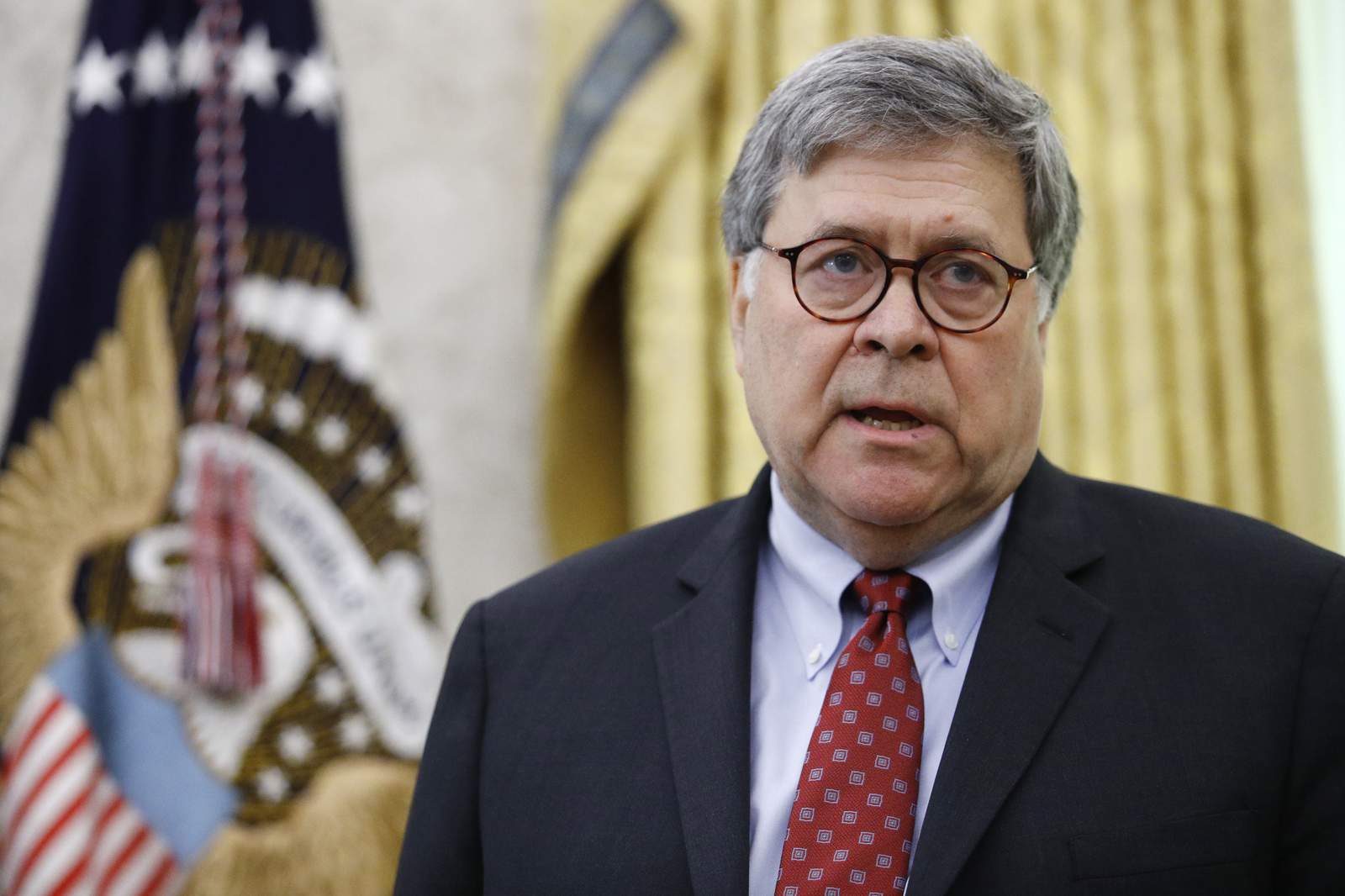 Barr says US now overly reliant on Chinese goods, services