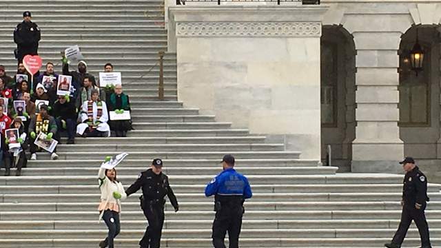 Teachers Union President Arrested At Immigration Rally In Washington