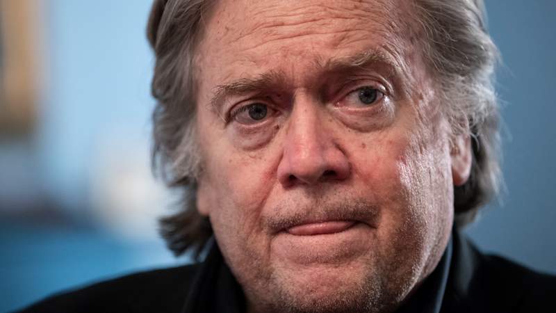House votes to hold Trump ally Steve Bannon in contempt